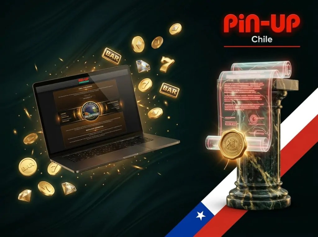 Información sobre licencias y cumplimiento de Pin-Up Chile en Chile.