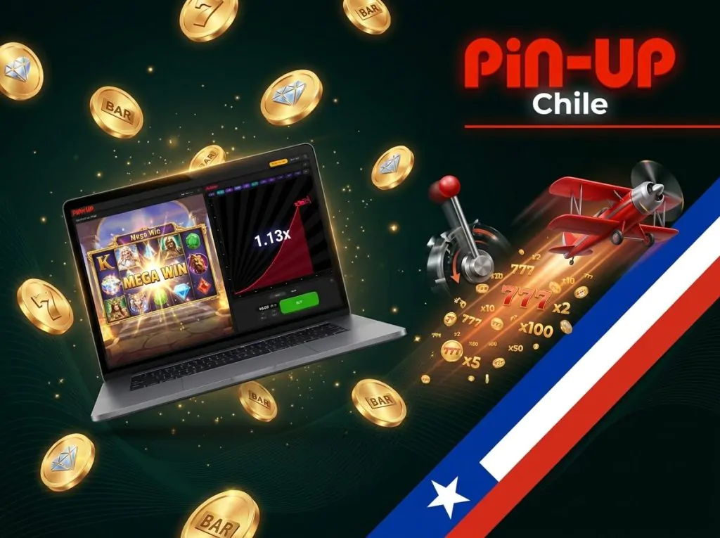 Juegos de tragamonedas y crash disponibles en Pin-Up Chile.