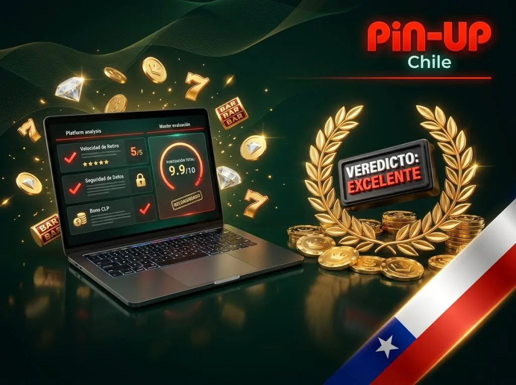 Evaluación destacada de Pin-Up Chile por seguridad y rendimiento.